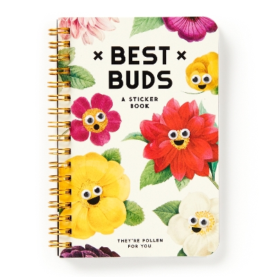 Book cover for Best Buds Googly Sticker Book