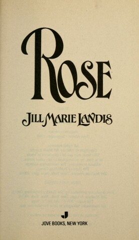 Book cover for Rose