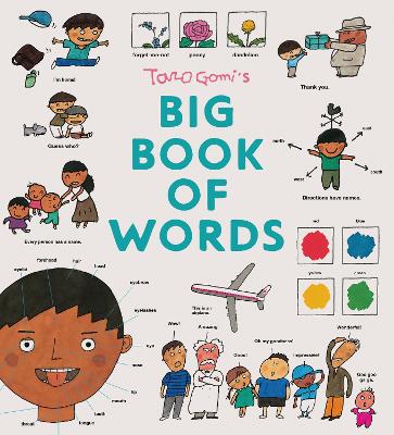 Book cover for Taro Gomi's Big Book of Words