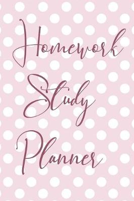 Book cover for Homework Study Planner