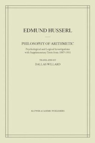 Cover of Philosophy of Arithmetic