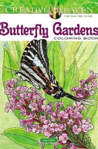 Cover of Creative Haven Butterfly Gardens Coloring Book