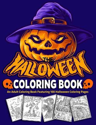 Book cover for The Halloween Coloring Book