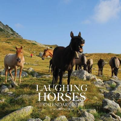 Book cover for Laughing Horses Calendar 2021