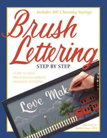 Book cover for Brush Lettering, Step by Step