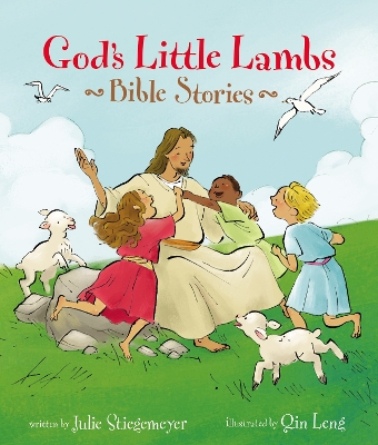 Book cover for God's Little Lambs Bible Stories