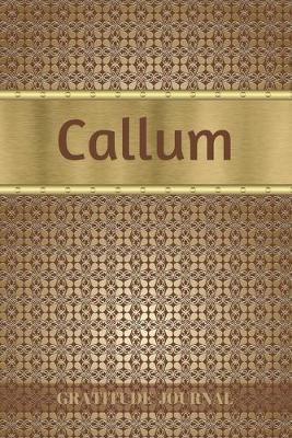 Book cover for Callum Gratitude Journal