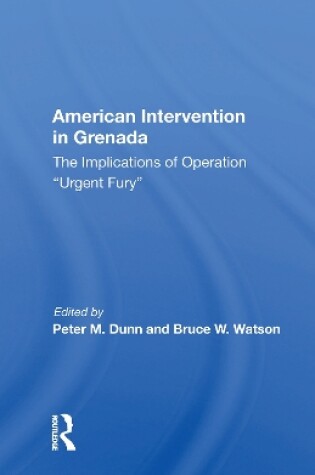 Cover of American Intervention In Grenada