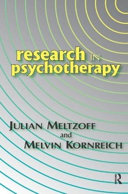 Book cover for Research in Psychotherapy