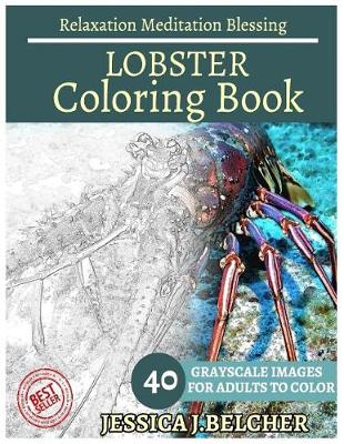 Book cover for Lobster Coloring Book for Adults Relaxation Meditation Blessing