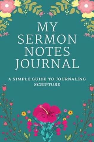 Cover of My Sermon Notes Journal