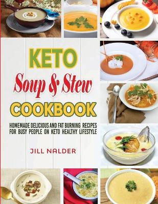 Book cover for Keto Soup and Stew Cookbook