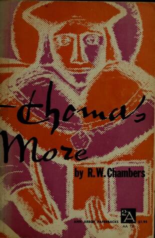 Book cover for Thomas More