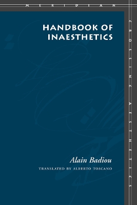 Book cover for Handbook of Inaesthetics