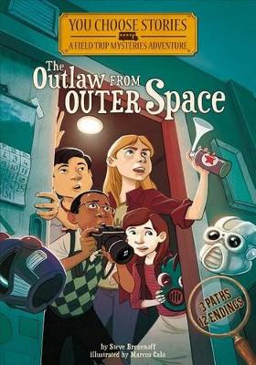Book cover for The Outlaw from Outer Space