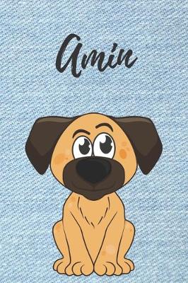 Book cover for Amin Hund-Malbuch / Notizbuch Tagebuch