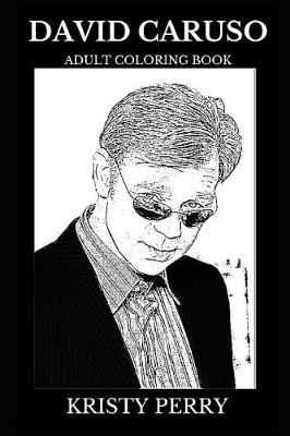 Cover of David Caruso Adult Coloring Book