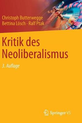 Book cover for Kritik des Neoliberalismus