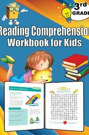 Cover of 3rd Grade Reading Comprehension Workbook for Kids