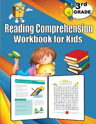 Book cover for 3rd Grade Reading Comprehension Workbook for Kids