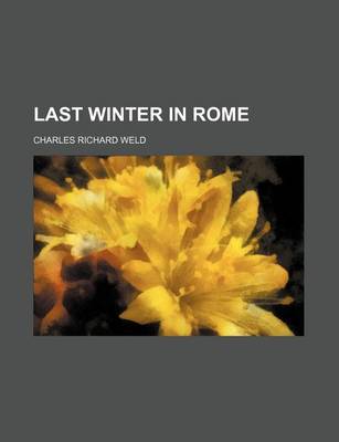 Book cover for Last Winter in Rome