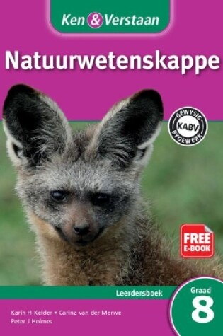 Cover of Ken & Verstaan Natuurwetenskappe Leerdersboek Graad 8 Afrikaans