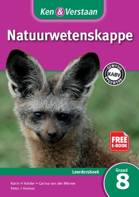 Cover of Ken & Verstaan Natuurwetenskappe Leerdersboek Graad 8 Afrikaans