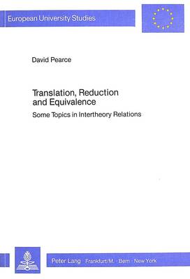 Book cover for Translation, Reduction and Equivalence