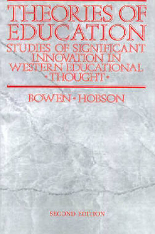 Cover of Theories of Education