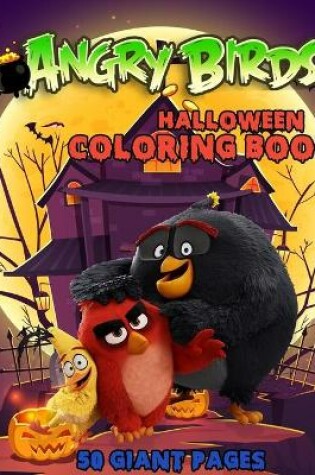 Cover of Angry Birds Halloween Coloring Book