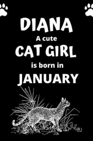 Cover of DIANA a cute cat girl is born in January