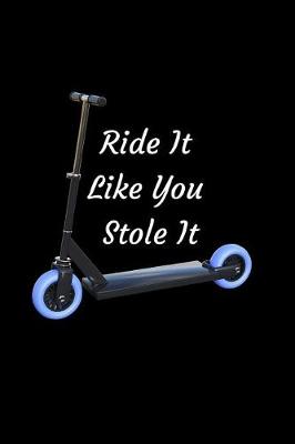 Book cover for Ride It Like You Stole It