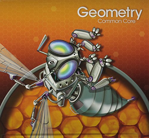 Book cover for High School Math 2015 Common Core Geometry Student Edition Grade 9/10