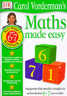 Book cover for Maths Made Easy:  Age 6-7 Book 1