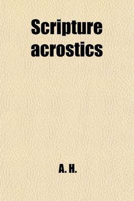Book cover for Scripture Acrostics