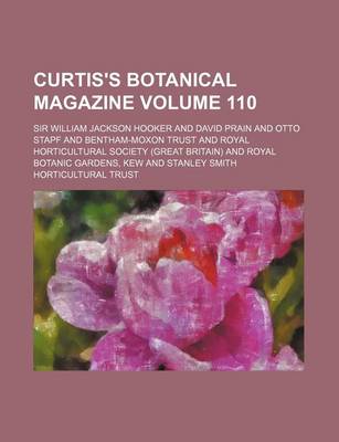 Book cover for Curtis's Botanical Magazine Volume 110