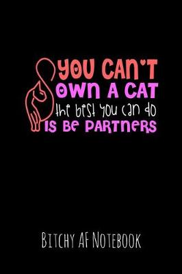 Book cover for You Can't Own a Cat the Best You Can Do Is Be Partners