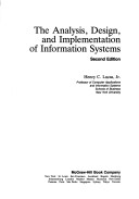 Cover of The Analysis, Design, and Implementation of Information Systems