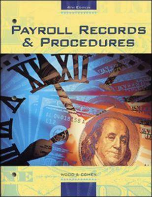 Book cover for Payroll Records and Procedures