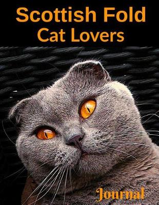Book cover for Scottish Fold Cat Lovers Journal