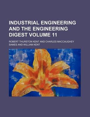 Book cover for Industrial Engineering and the Engineering Digest Volume 11