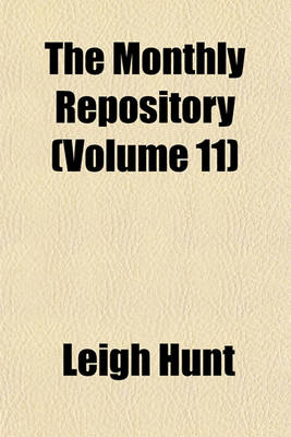 Book cover for The Monthly Repository Volume 11