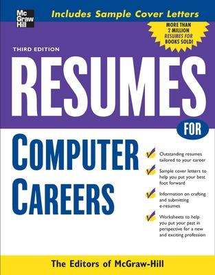 Book cover for Resumes for Computer Careers