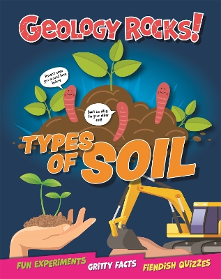 Book cover for Geology Rocks!: Types of Soil