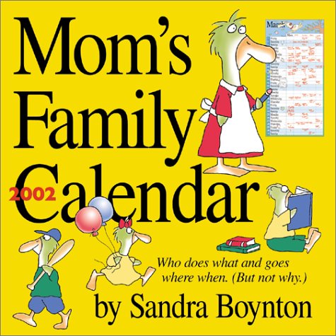 Book cover for Mom's Family Calendar