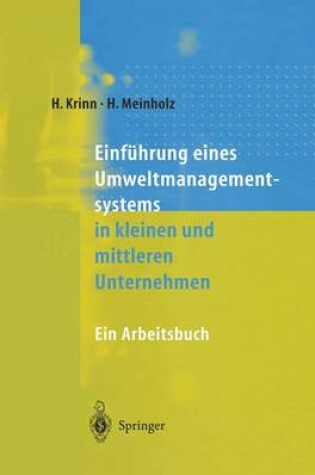 Cover of Einführung eines Umweltmanagementsystems in kleinen und mittleren Unternehmen