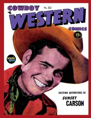 Book cover for Cowboy Western Comics #30