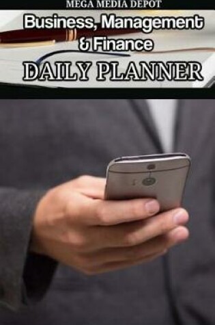 Cover of Business, Management & Finance Daily Planner Book