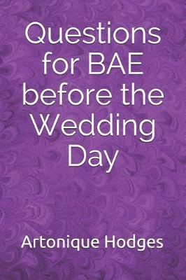 Book cover for Questions for Bae Before the Wedding Day