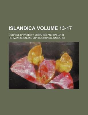 Book cover for Islandica Volume 13-17